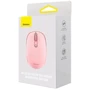 Мышь Baseus Wireless Mouse F01B Baby Pink Tri-Mode (B01055503413-00): Интерфейс подключения Bluetooth, Wireless