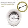 Кофемолка Sonifer SF - 3520 white: Блокировка включения при снятой крышке Есть