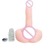 Вибратор с ротацией LYBAILE Mr.Big Vibrating & Rotating Cock Flesh