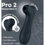 Вакуумный смарт стимулятор Satisfyer Pro 2 Generation 3 dark gray