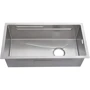 Кухонная мойка Lefton Single Bowl Honeycomb Embossed Anti-scratch Kitchen Sink-KS2201 Brushed Nickel