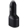 Зарядное устройство Samsung Car Charger USB+USB-C Super Fast 25W+15W Black (EP-L4020NBEGRU): Кабель в комплекте отсутствует
