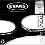 Набір пластиків EVANS ETPEC2SCTD-R EC2 COATED ROCK: Тип Робочий