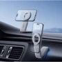 Тримач Baseus Car Holder Magnetic C02 Mega White (C40169002213-00) для Apple iPhone 16 I 15 I 14 I 13 I 12 series фото 5