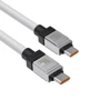Кабель Baseus USB-C to USB-C CoolPlay Series 100W 1m White (CAKW000202) фото 5