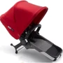 Прогулочный блок для коляски для двойни Bugaboo Donkey3 Alu/Grey Melange-Red серый с красным (180128GM02)