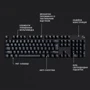 Клавиатура Logitech G413 SE UA (920-010437)