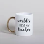 Кухоль BeriDari "World's best teacher" 330 мл