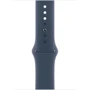 Apple Watch Series 9 45mm GPS Silver Aluminum Case with Storm Blue Sport Band - M/L (MR9E3) Approved Витринный образец: Производитель Apple