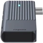 Адаптер Rapoo Adapter UCM-2003 Dual USB-C to 2xUSB-C+2xUSB3.0+HDMI+SD+MicroSD Black: Дополнительные разъемы SD+TF Card, HDMI, USB OTG, USB-C