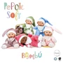 Пупс Nines d'Onil Soft Doudou в зеленой одежде 26 см (422): Высота, см 26