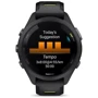 Смарт-часы Garmin Forerunner 265S Black Bezel and Case with Black/Amp Yellow Silicone Band (010-02810-13): Фитнес-функции Секундомер, Шагомер, Пульсометр, Подсчет калорий, GPS-модуль
