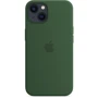 Чохол для iPhone Apple Silicone Case with MagSafe Clover (MM263) for iPhone 13: Колір зелений