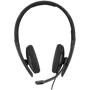 Наушники Sennheiser SC 160 USB Black (508315): Тип конструкции накладные