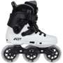Роликовые коньки Раздвижные ролики Powerslide Next Black White 100, 46,0-47,0 (908367)