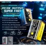 Внешний аккумулятор WK Wekome Power Bank 20000mAh Vanguard Fast Charging PD20W+22.5W Yellow (WP-337): Количество USB 2
