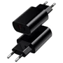 Зарядний пристрій WIWU Wall Charger USB-C+USB Wi-U002 20W Black: Особливості Быстрая зарядка, USB-C, Power Delivery (PD)