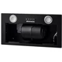 Вытяжка GRANADO Palamos 3603-1200 Black: Материал корпуса крашенный металл, стекло