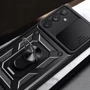 Аксессуар для смартфона Mobile Case Camshield Serge Ring Black for Samsung A356 Galaxy A35: Материал TPU (термополиуретан) и поликарбонат