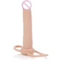 Насадка для двойного проникновения Accommodator Dual Penetrators, 15.5x3 см, телесный