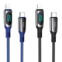 Кабель Hoco Cable USB-C to Lightning S51 20W 1.2m Blue: Тип USB-C - Lightning