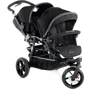 Детская прогулочная коляска для двойни Jane Powertwin pro Black (S49)