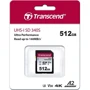 Карта памяти Transcend 512GB SDXC Class 10 UHS-I U3 A2 V30 (TS512GSDC340S)