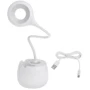 Офісна настільна лампа Taigexin TGX-772 5W 250Lm 4100K USB 5V White з органайзером