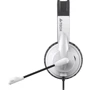 Наушники A4Tech HS-11 Black/White: Тип крепления оголовные