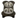 Миски на подставке Lucky Pet Косточка для собак малых пород 2x200 мл 30х17х6 см коричневые (4820224213521): Тип Миски
