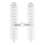 Наручники Leather Rastraints Hand Cuffs, White