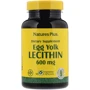 Nature's Plus, Egg Yolk Lecithin, 600 mg, 90 Vegetarian Capsules (NTP4173)