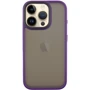 Чехол для iPhone Mobile Case TPU+PC Metal Buttons Dark Purple for iPhone 16 Pro Max