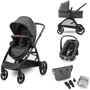 Универсальная коляска 3 в 1 MAXI-COSI ZELIA S TRIO (Dark Grey)