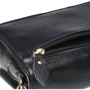 Женская сумка через плечо Keizer черная (K1643-black): Фактура Матовая, Зернистая