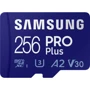 Карта памяти Samsung 256GB microSDXC Class 10 UHS-I U3 PRO Plus + adapter (MB-MD256KA/RU)