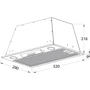 Витяжка Pyramida ABH 52 PBA (700) IX: Тип монтажу Вбудований