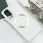 Чехол для телефонов TPU Case Bonbon Metal Style with MagSafe White for Samsung A256 Galaxy A25 5G: Материал TPU (термополиуретан)
