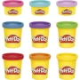 Набор пластилина Play-Doh Hasbro 9 баночек (F7965 PD HASBRO BRIGHT RAINBOW 9 PACK)