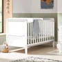 Кровать Tutti Bambini Rio с пеленатором и матрасом Deluxe Eco Fibre 70х140 см (211030/1172.01): Колеса Нет