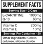 Жиросжигатель MST Nutrition L-Carnitine+Q10 90 caps: Стать унісекс