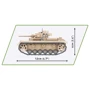 Конструктор Cobi Друга Світова Війна Танк Panzer III, 292 деталі фото 4