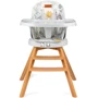Стульчик для кормления MoMi WOODI (цвет - flowers)