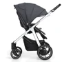 Универсальная коляска 2 в 1 Baby Design BUENO 217 GRAPHITE (без вышивки) фото 7