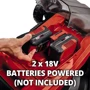 Газонокосилка Einhell GE-CM 36/43 Li M - Solo без АКБ і ЗП (3413246): Вес, кг 17