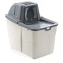 Туалет-бокс з верхнім входом для кішок MPS Buxo Close Grey 58x39x56 см (S07120102)