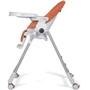 Стільчик для годування Peg-Perego Prima Pappa Follow Me Wonder Orange помаранчевий плямостійкий (IH01000000WD48) фото 6