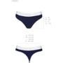 Спортивные трусики-стринги Passion PS007 PANTIES navy blue, size L