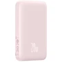 Внешний аккумулятор Baseus Power Bank 6000mAh Magnetic Wireless 20W Pink (PPCX020004): Тип батареи Литий-полимерные
