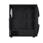 Корпус AeroCool Cronus-G-BK-v1 Black (ACCM-PB23013.11): Материал передней панели пластик